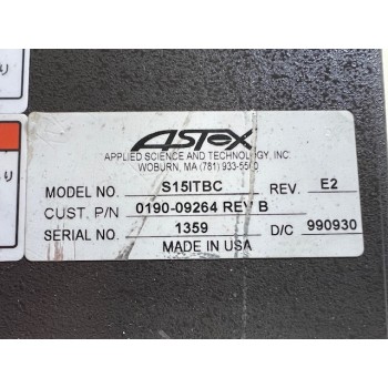 AMAT 0190-09264 Astex S15ITBC AX2115 1500W Microwave Power Generator